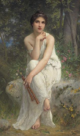 Charles-Amable Lenoir The Flute Player